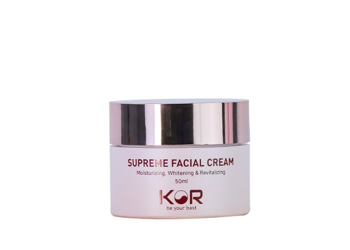 KOR Supreme Facial là sản phẩm dưỡng da cấp ẩm giúp da luôn căng mọng và hạn chế được tình trạng lão hóa trên da mặt