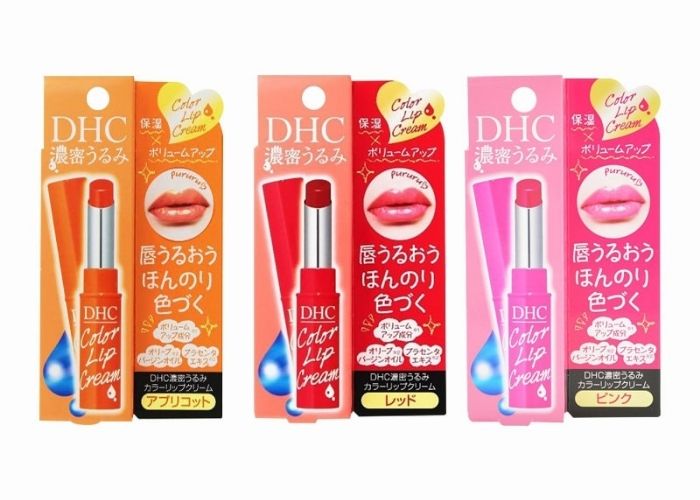 Son dưỡng có màu dành cho bà bầu DHC Lip Cream của Nhật Bản