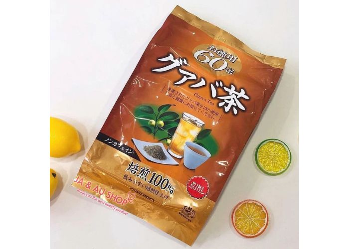 trà giảm cân lá ổi Orihiro với 60 túi rất tốt cho sức khỏe, đặc biệt là cho những người bị vấn đề về tim mạch