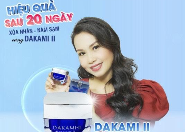 Công dụng của kem dưỡng Dakami 2 với làn da