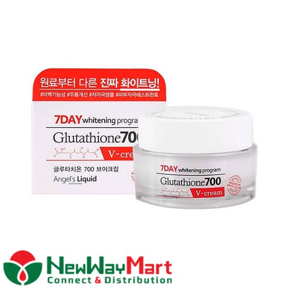 kem dưỡng da glutathione 700 có tốt không trắng Light Tone Up Cream 50ml Serum - kem dưỡng Trắng