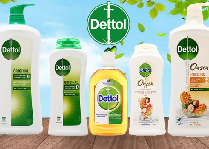 Sữa tắm Dettol có khả năng kháng khuẩn cho da