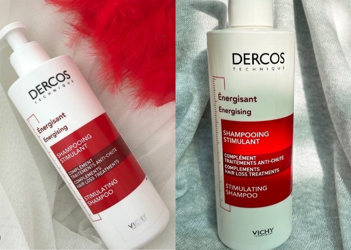 Dầu gội giữ màu tóc tẩy Vichy Dercos Energising Anti-Hairloss Shampoo