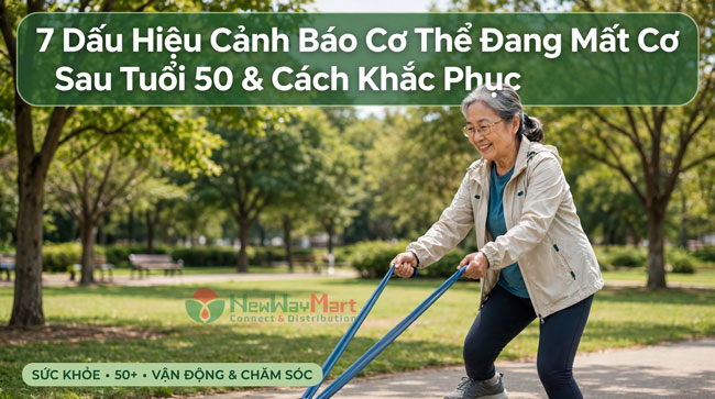 7 Dấu Hiệu Cảnh Báo Cơ Thể Đang Mất Cơ Sau Tuổi 50 & Cách Khắc Phục