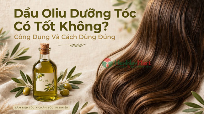 Dầu Oliu Dưỡng Tóc Có Tốt Không? Công Dụng Và Cách Dùng Đúng