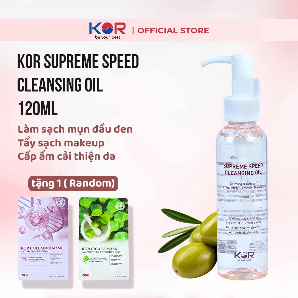 Dầu tẩy trang KOR Supreme Speed Cleansing Oil 120ml