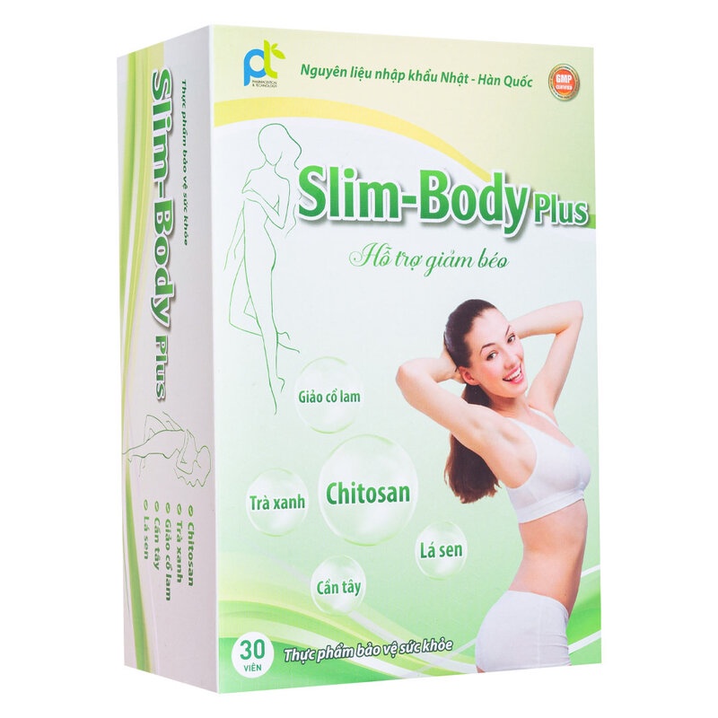 Viên Uống P&T Slim-Body Plus Hỗ Trợ Giảm Béo 30 Viên