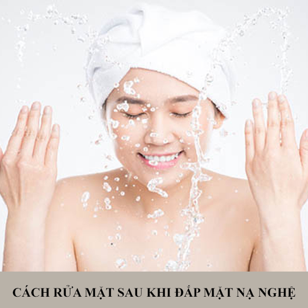 Cách Rửa Mặt Sau Khi Đắp Mặt Nạ Nghệ Nhanh Chóng Chưa Đến 1 Phút