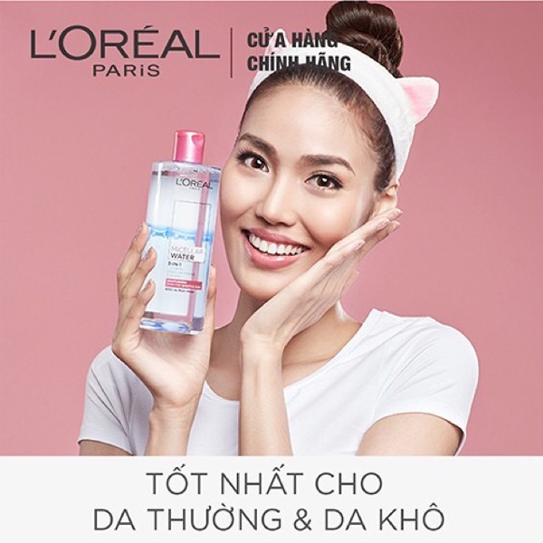 Review Nước Tẩy Trang Loreal Màu Hồng Moisturizing 3-in-1 Có Tốt Không?