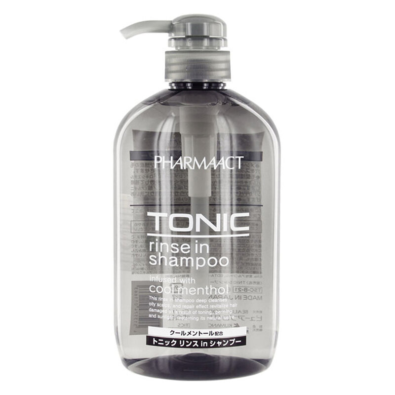 Dầu gội nam Pharmaact Tonic Rinse In Shampoo 600ml
