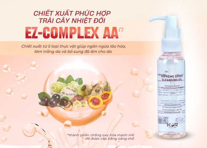 Hoạt chất EZ-Complex AA: Bí quyết trẻ hóa làn da từ thiên nhiên