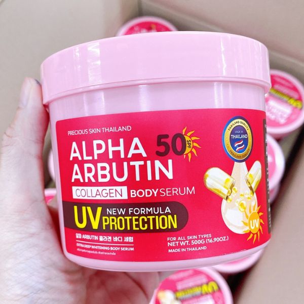 Review kem body Alpha Arbutin có tốt không? Có phải kem trộn không?