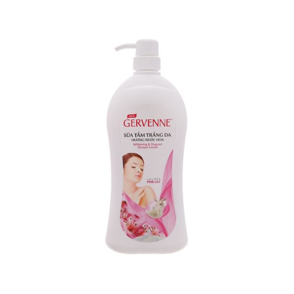 Review sữa tắm Gervenne 900g có tốt không? Có trắng không? Mùi nào thơm?