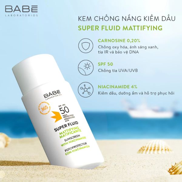 Review kem chống nắng Babe Super Fluid có tốt không?