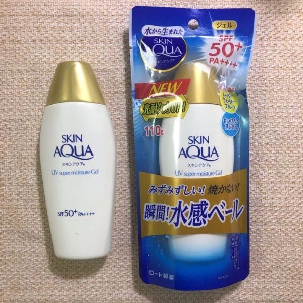 Review kem chống nắng Skin Aqua UV Super Moisture Gel có tốt không?