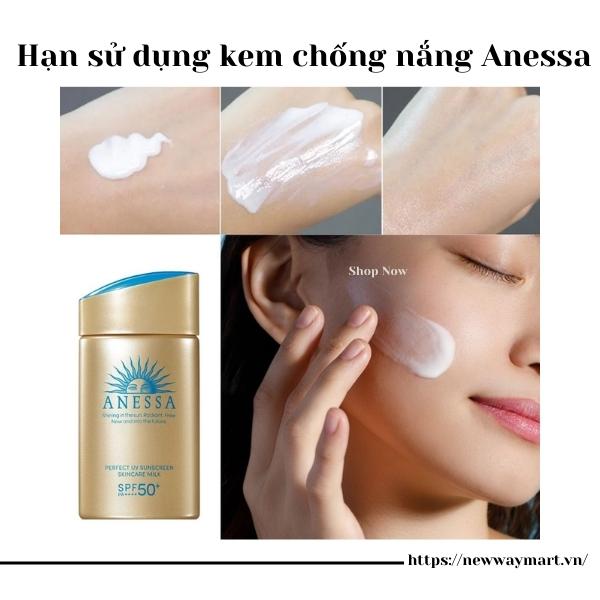 Hạn sử dụng kem chống nắng Anessa bao lâu? Cách check nhanh