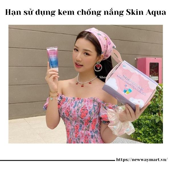 Cách xem hạn sử dụng kem chống nắng Skin Aqua nhanh và chuẩn