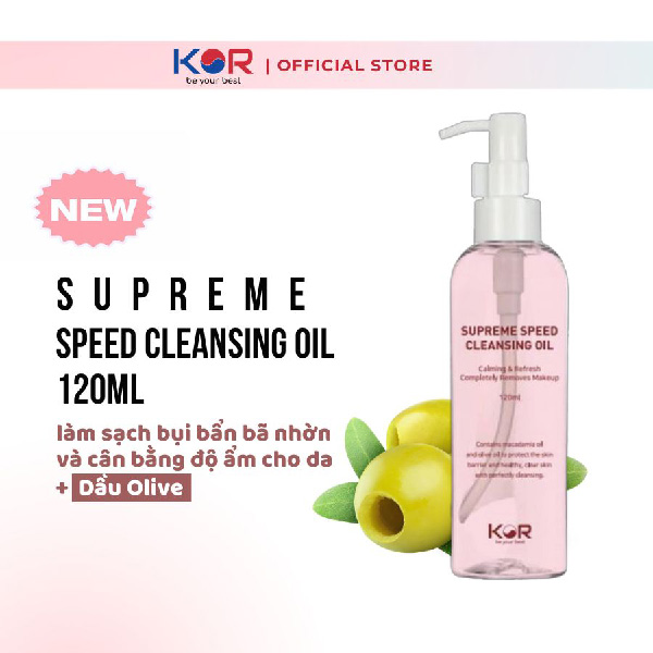 Dầu tẩy trang KOR Supreme Speed Cleansing Oil 120ml
