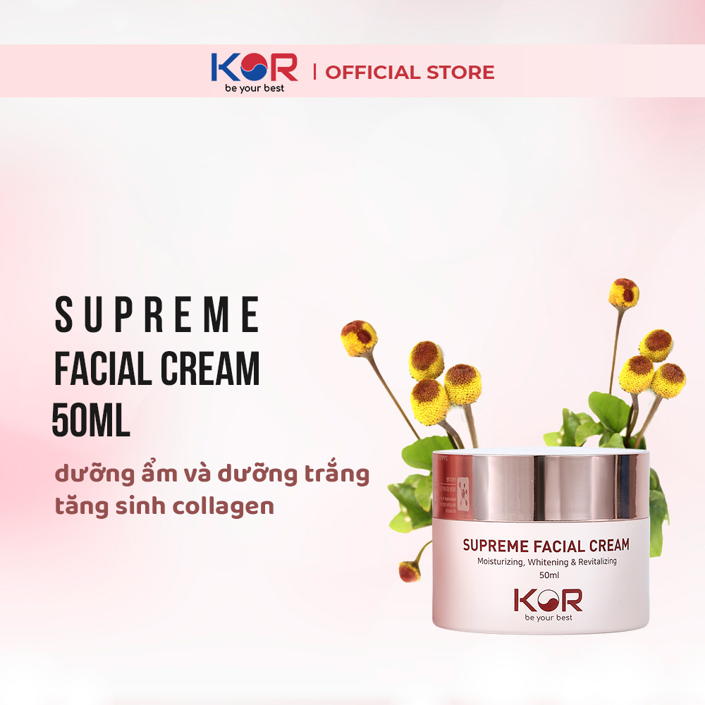 Kem dưỡng da KOR SUPREME FACIAL CREAM Hàn Quốc 50ml