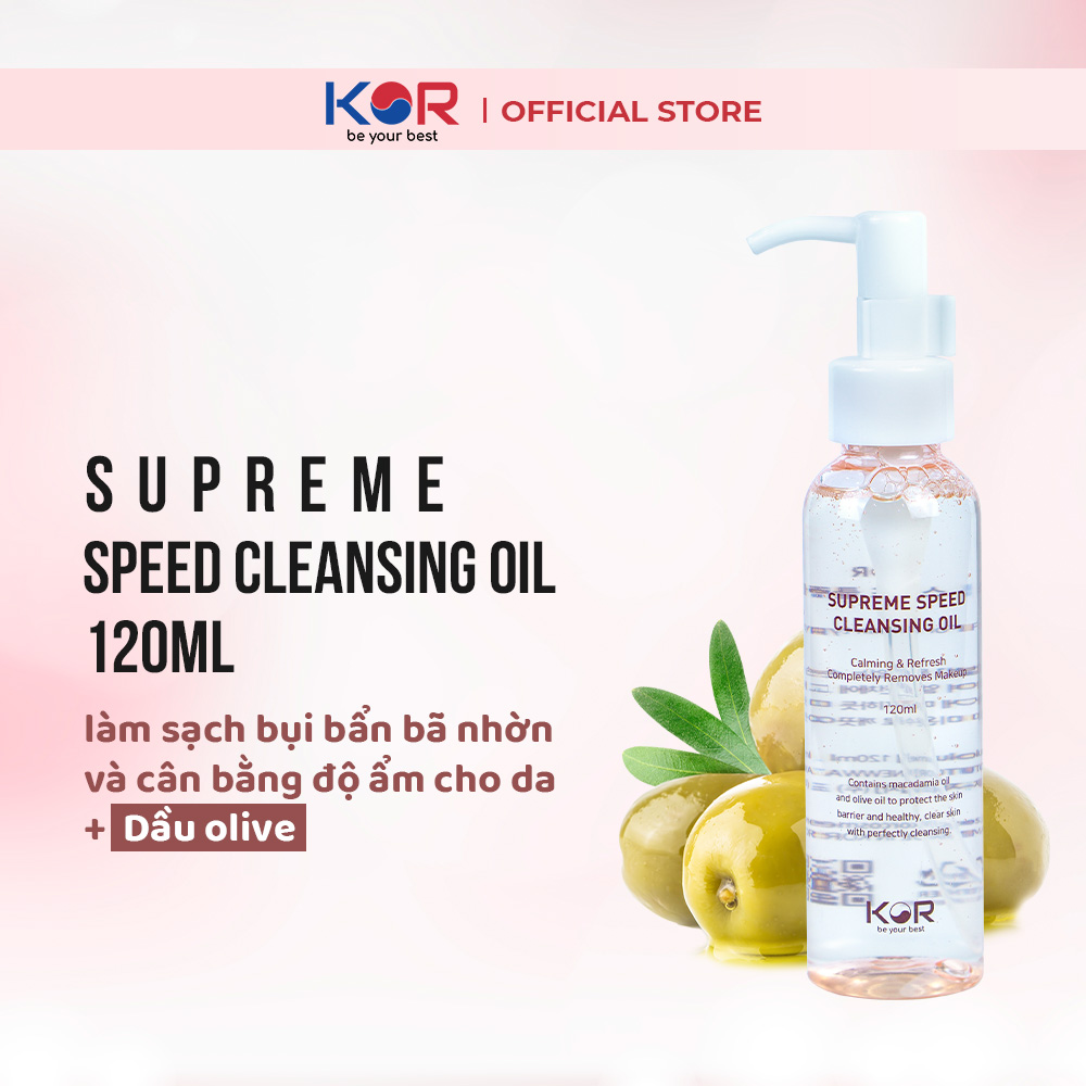 Dầu tẩy trang KOR Supreme Speed Cleansing Oil 120ml