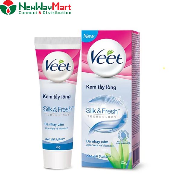 Cách sử dụng kem tẩy lông Veet của nhật hiệu quả