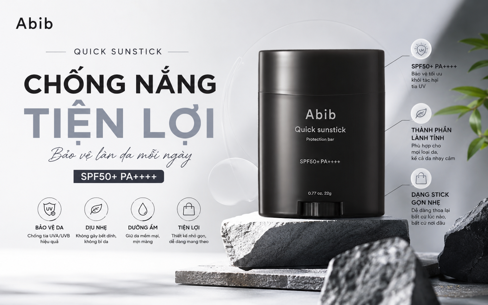 Sáp Chống Nắng Abib Quick Sunstick Protection Bar Có Tốt Không?
