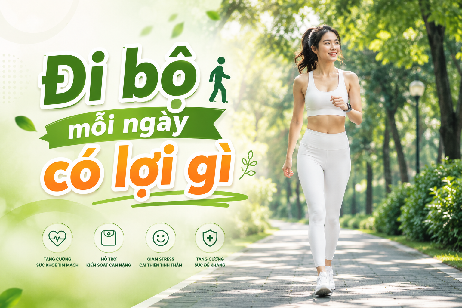 Đi bộ mỗi ngày có lợi gì? 11 lợi ích của việc đi bộ cho sức khỏe