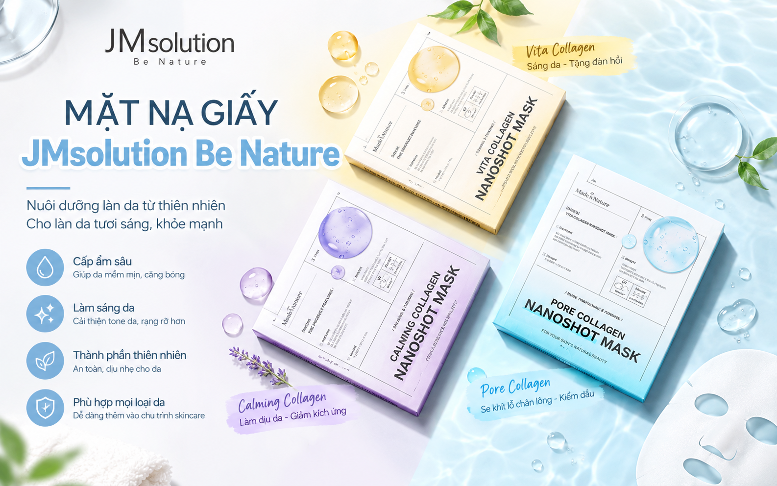 Mặt Nạ Thạch MediAnswer Vita Collagen Nanoshot Mask Có Tốt Không?