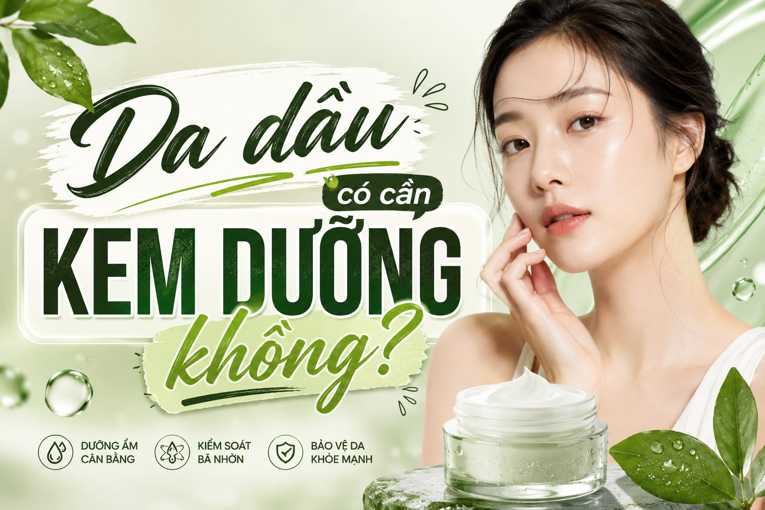 Da Dầu Có Cần Kem Dưỡng Không? Hướng Dẫn Chăm Sóc Da Chuẩn