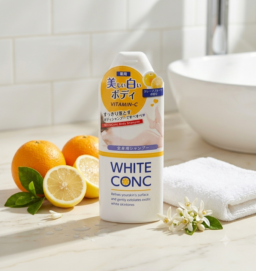 Sữa Tắm White Conc Vitamin C – Sữa Tắm Dưỡng Sáng Da Nhật Bản