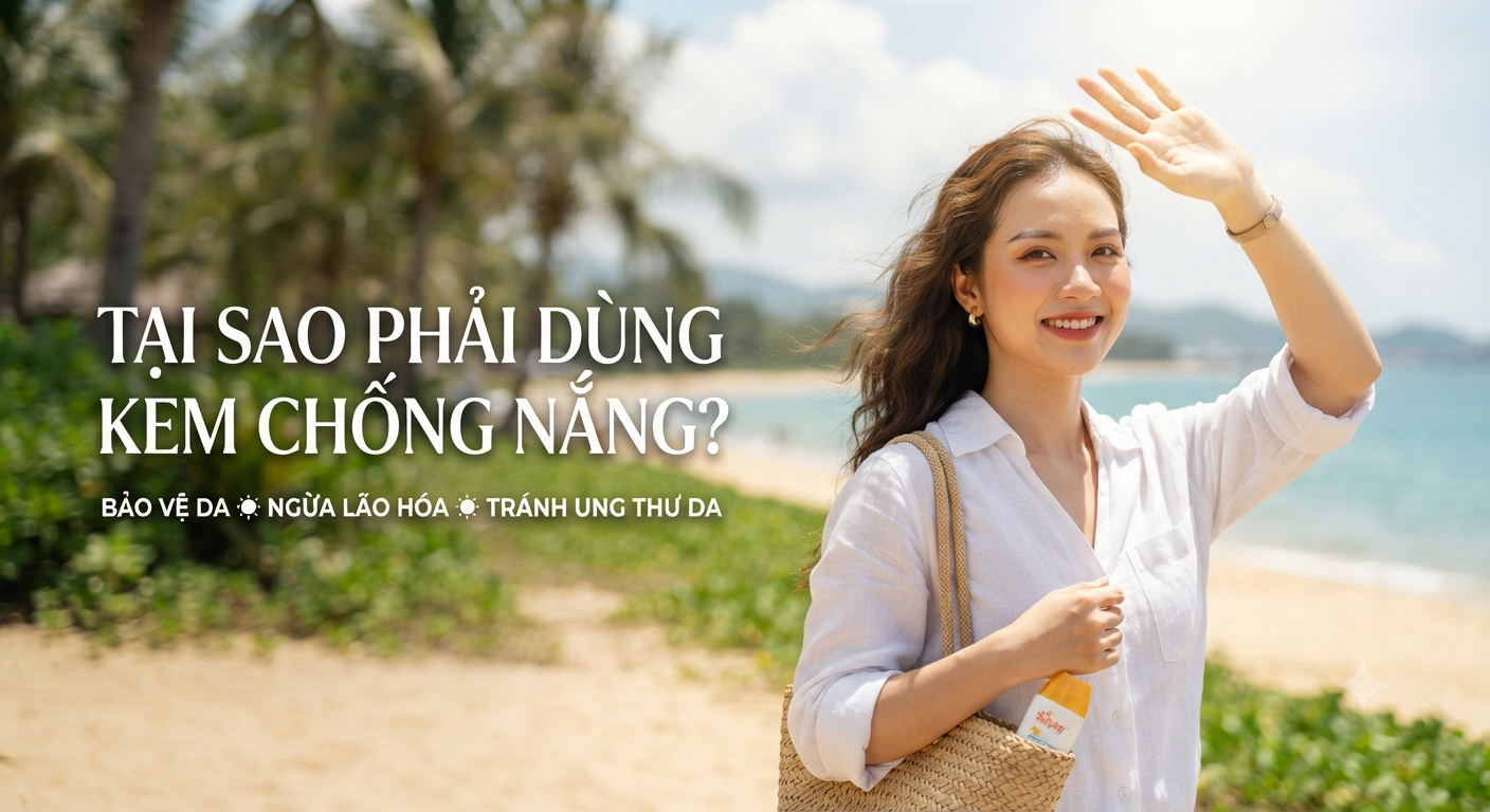 Tại Sao Phải Dùng Kem Chống Nắng? 10 Lợi Ích Cho Làn Da Khỏe Đẹp