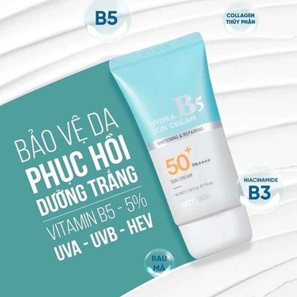 Review kem chống nắng B5 Pretty Skin có tốt không?