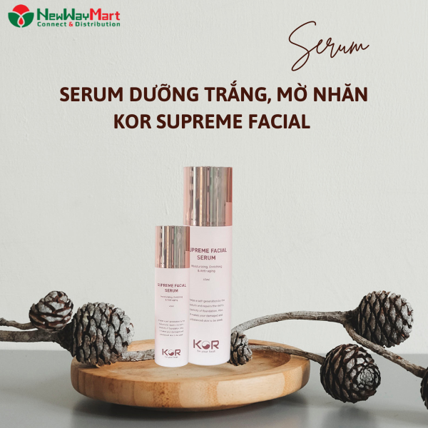 Serum dưỡng trắng, mờ nhăn KOR SUPREME FACIAL SERUM