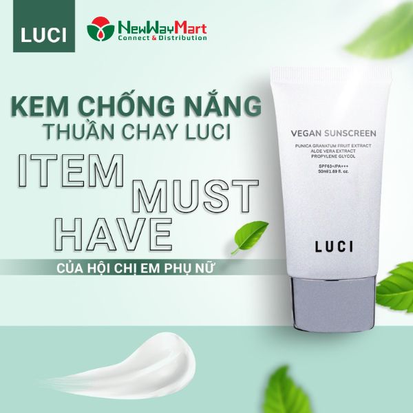 Review kem chống nắng Luci có tốt không?