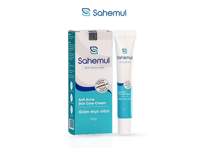 Kem Chấm Mụn Sahemul 20gr Có Tốt Không ? Trị Mụn Viêm, Mụn Bọc An Toàn Cho Da Nhạy Cảm