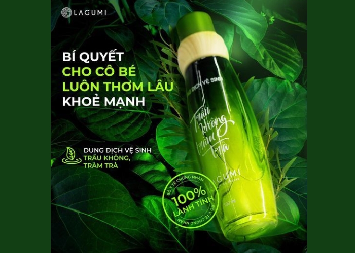 Review dung dịch vệ sinh trầu không Lagumi có tốt không?