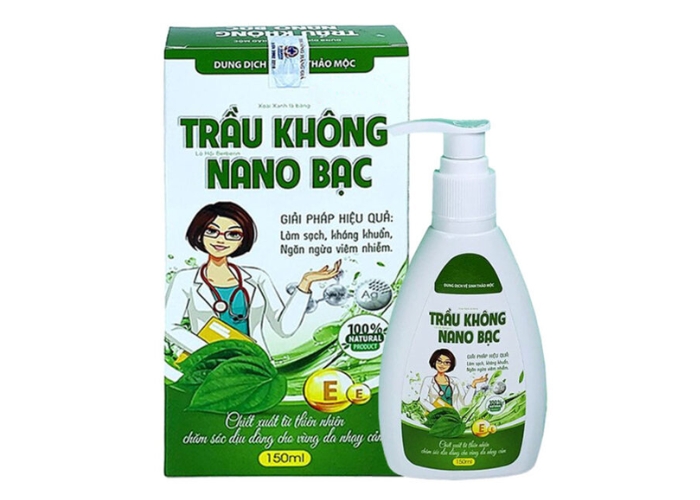 Review dung dịch vệ sinh trầu không Nano Bạc có tốt không?