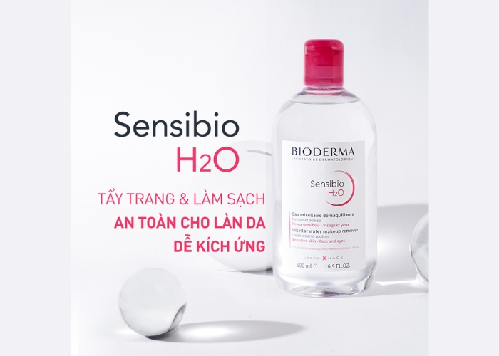 Review tẩy trang Bioderma nắp hồng