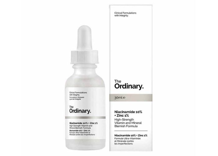 Serum The Ordinary Niacinamide giúp cân bằng bã nhờn làm sáng da