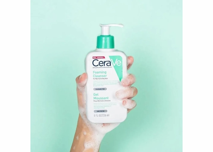 Sữa rửa mặt CeraVe Foaming Facial Cleanser có tốt không ? Công dụng và cách sử dụng