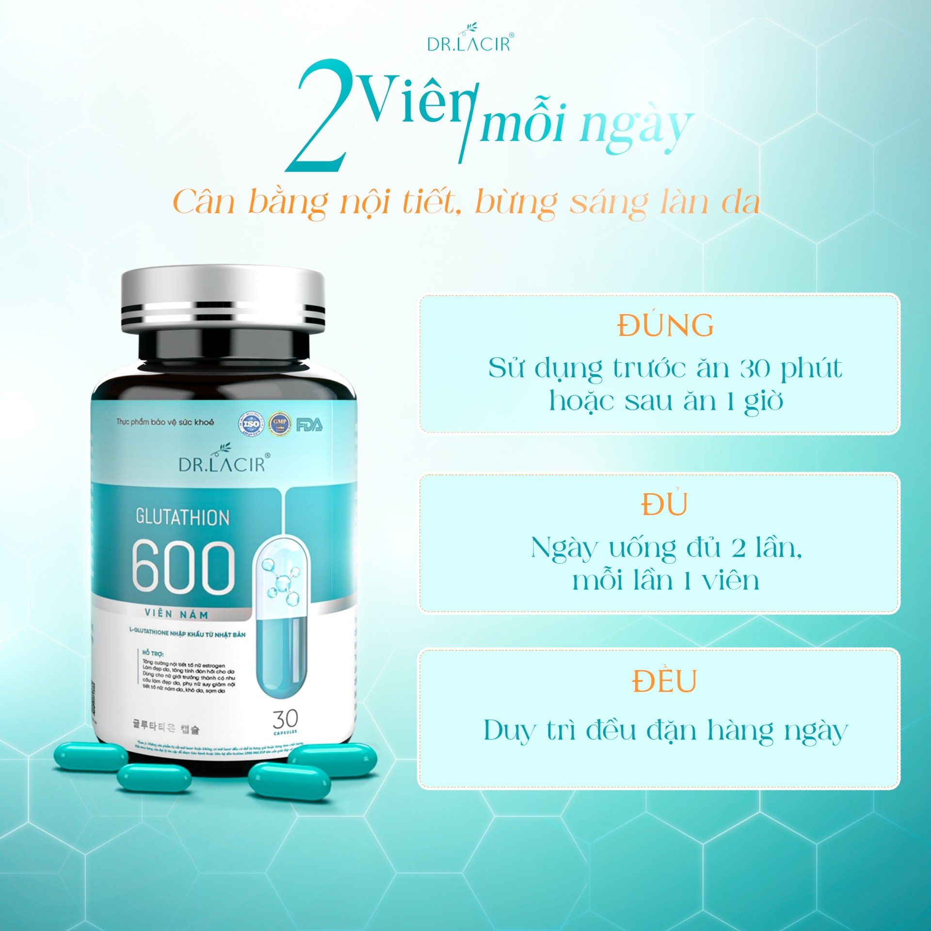 Review viên uống trắng da Glutathione 600 có tốt không?