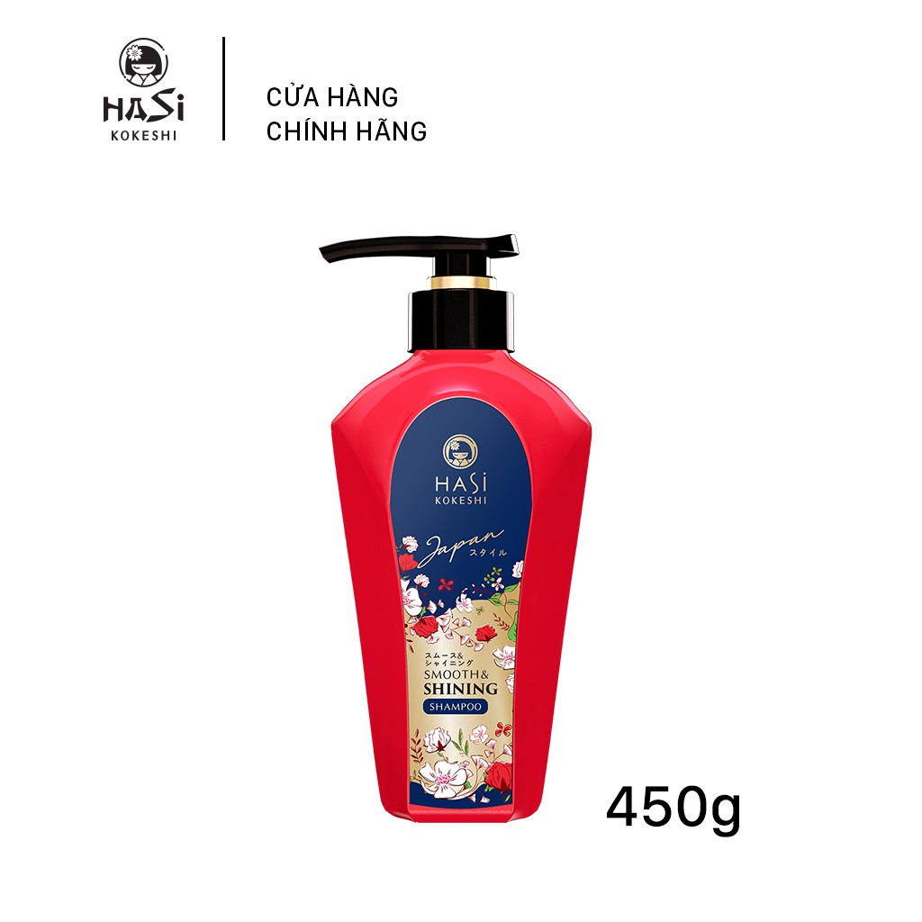 Dầu Gội Hasi Kokeshi Shampoo 450g