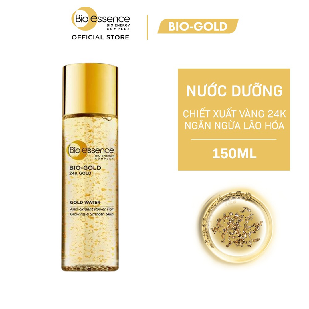 Nước Dưỡng Bio-essence Vàng 24K Ngừa Lão Hoá Da 150ml