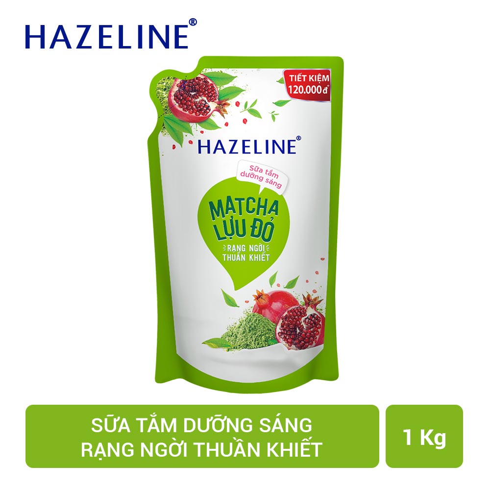 Sữa Tắm Hazeline Sáng Mịn Sạch Sâu 900g