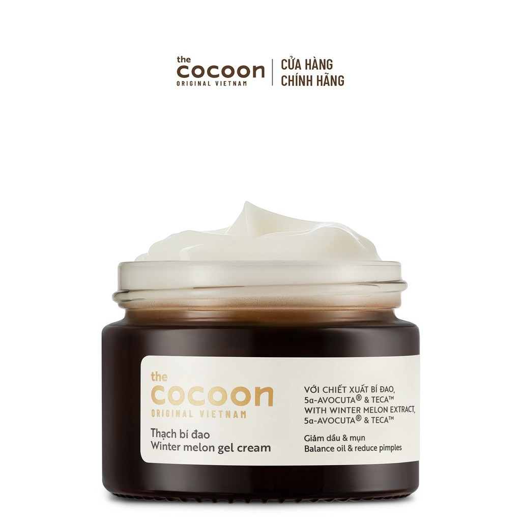 Thạch Bí Đao Cocoon Cung Cấp Ẩm Và Ngăn Ngừa Mụn 30ml