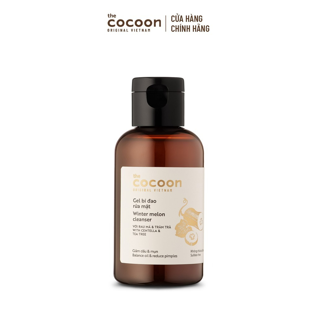 Gel Rửa Mặt Bí Đao Cocoon Làm Giảm Dầu & Mụn 310ml