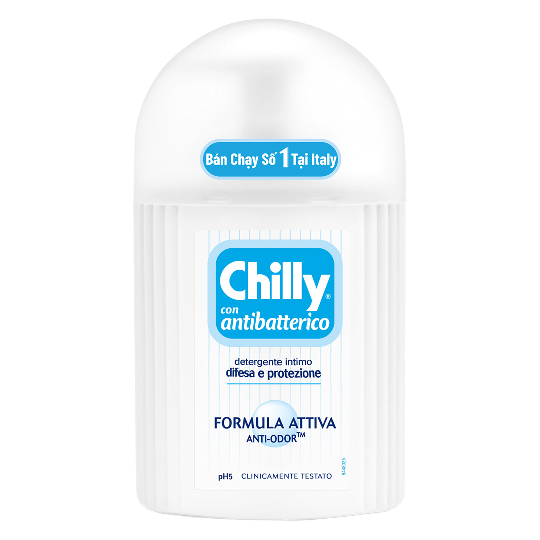 Dung dịch vệ sinh phụ nữ Chilly (Nhập khẩu Italy) 200ml