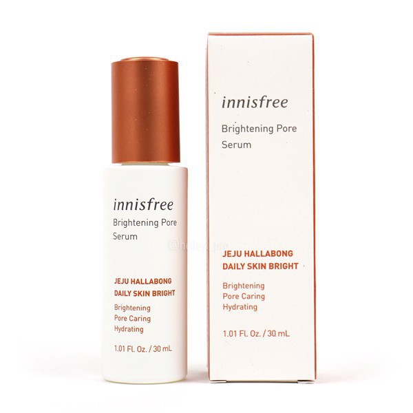 Tinh chất Innisfree Brightening Pore Serum dưỡng sáng và chăm sóc 30ml