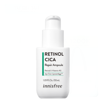 Tinh chất Innisfree Retinol Cica Repair Ampoule làm dịu và phục hồi da 30ml