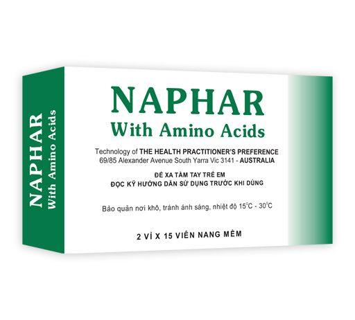 Thuốc bổ sung vitamin Naphar With Amino Acids 150 viên